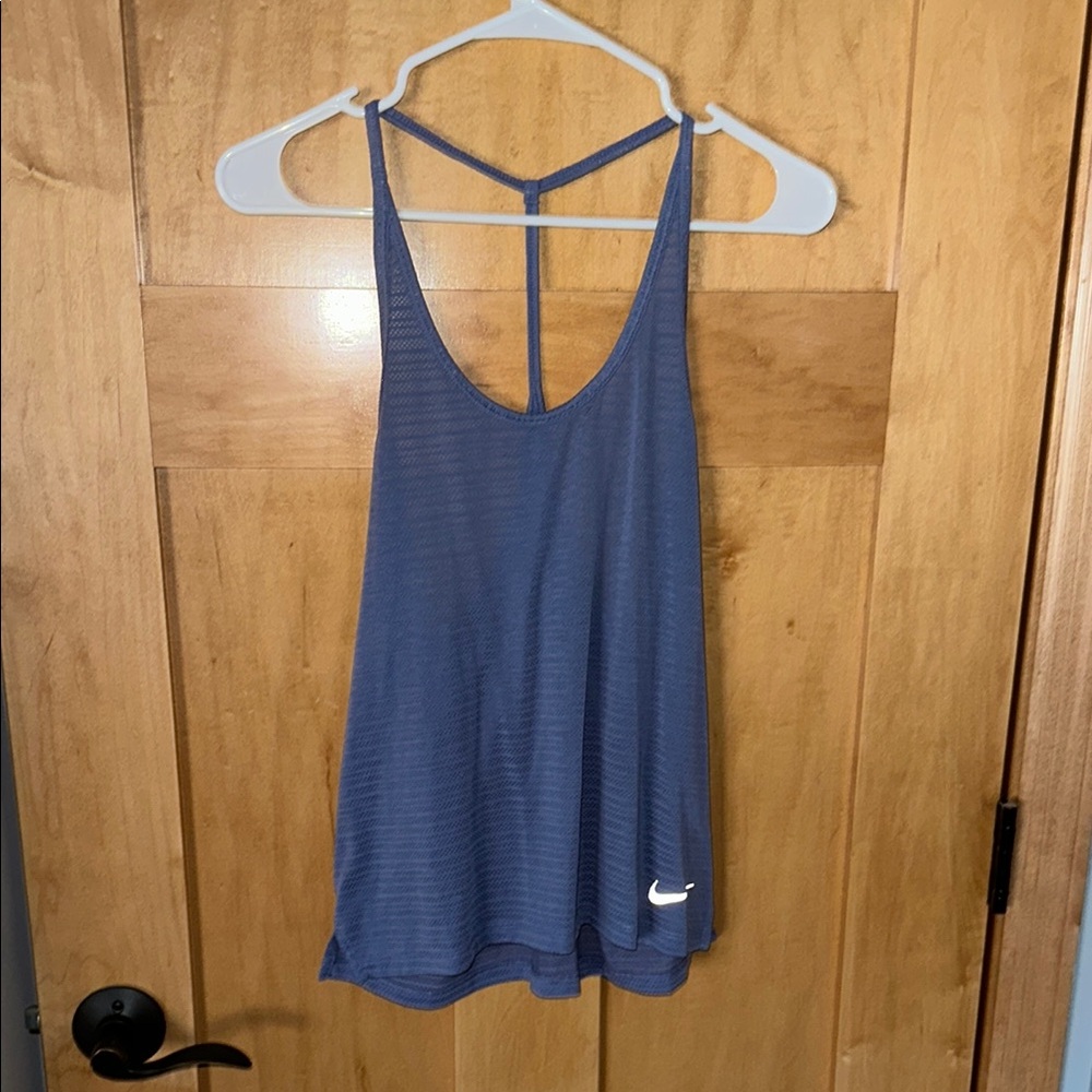 Nike Women's Blue/Purple Tank Top